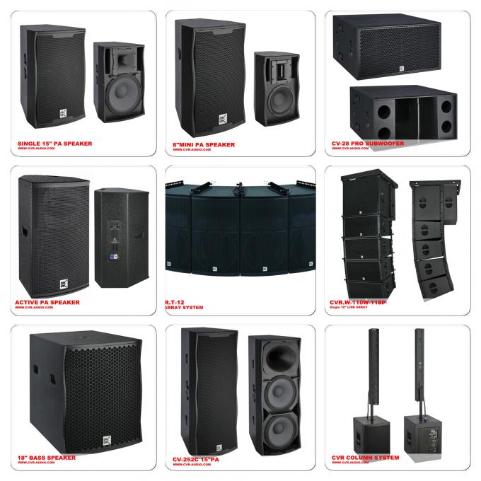 Self Powered Pa Church Sound Systems Live Band Audio Equipment
