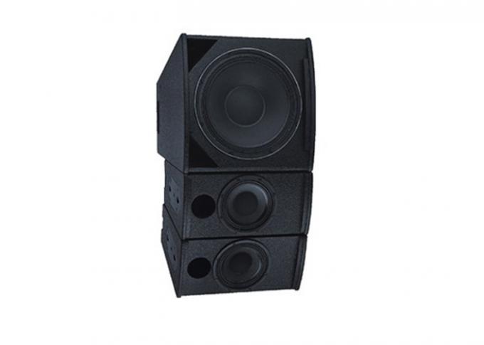 Black CVR 2 Way Crossover Column Array Speakers Full Range