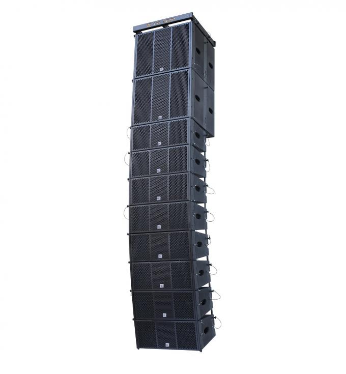 CVR Dual 8 Inch Passive and  Self Powered Sound Church big  Line Array Conference Room Speaker