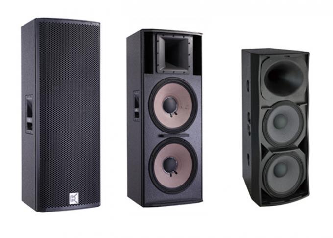 High Performance Pa Sound System Night Club Speakers 15 Inch Double Loudspeaker