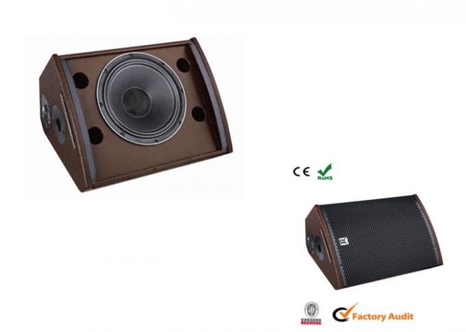 Professional Stage Monitors Indoor Sound System 2 Way Audio Speaker Enclosure